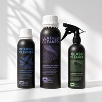 Bouteille en aluminium personnalisée pour produits chimiques de detailing automobile, anti-fuite, avec filetage, 750 ml 1 L, pour fabricant de produits chimiques automobiles