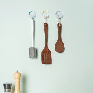 Adhesive Wall Door <b>Hook</b> Seamless Design No-Drill Installation Multifunctional <b>Plastic</b> Coat/Hat <b>Hook</b> Heavy-Duty Storage - Product Image 4