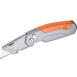 Dobrável alumínio Handle Utility Knife Wallpaper Cutting Utility Knife SK5 lâminas