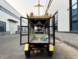 Nouveau 2026 – Cercueil funéraire électrique personnalisable de style européen moderne, type char funéraire à chevaux - Product Image 2