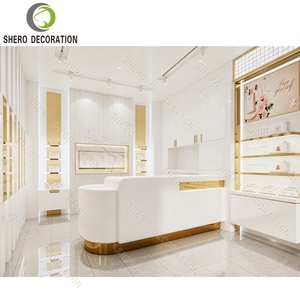 One-Stop Cosmetic Shop Fit-Out Cosmetic Showcase Display <b>Cabinet</b> Beauty Retail Space Design Factory Custom Made - Product Image 4