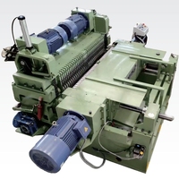 Ligne de fabrication de contreplaqué entièrement automatique avec dégauchisseuse à bois 380V, capacité 500