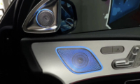 WIITECH Éclairage d'ambiance 64 couleurs pour Mercedes W167 GLE GLS 2020-2025, Contrôle MBUX, Amélioration de l'éclairage intérieur LED, Haut-parleurs de ventilation