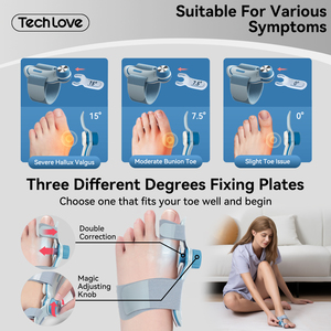 Corrector de dedos con función ajustable, regulador de hueso de juanete nocturno para aliviar los dedos de los pies, efectivo para empeorar el dolor nocturno - Product Image 4