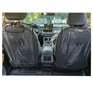 Pvc Transparent Car Seat <b>Back</b> <b>Protector</b> Rear Waterproof Easy Wipe Kick Resistant Mat - Product Image 4