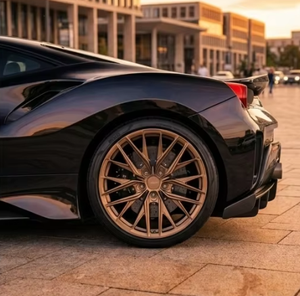 Rines de Alto Rendimiento de 17, 18 y 19 Pulgadas, Formados por Flujo, en Bronce Satinado, para Tesla Model <span class=keywords><strong>3</strong></span> Y Subaru WRX - Product Image 5