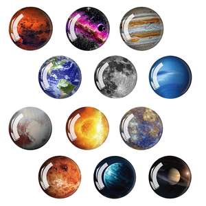 Serie Pianeti dell'Universo Dodici Pianeti Terra Marte Venere Luna Adesivo Magnetico Morbido in Cristallo e Vetro per Frigorifero Fai-da-Te - Product Image 3