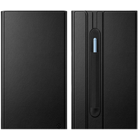 Étui de clavier en cuir ultra-fin pour iPad 12 pouces, étui avec support, fente sécurisée pour stylet, personnalisable