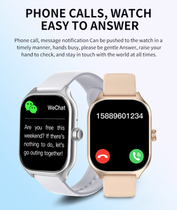 Nuovi arrivi smartwatch F4 schermo quadrato da 2.0 pollici chiamata BT riproduci musica modalità sport frequenza cardiaca F4 smart watch per ios android - Product Image 6