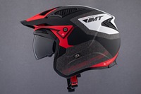 Casque de moto intégral modulaire MT ABS Trial Cascos avec fermeture à dégagement rapide homologué DOT ECE pour le motocross