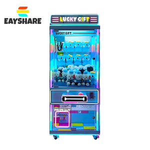 New <b>Coin</b> Operated Gift Prize Crane Machine Toy Catcher Plushie Claw Grabber Customize Toy Crane Machine <b>for</b> <b>Sale</b> - Product Image 1