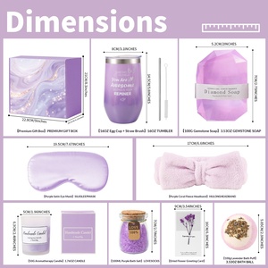 Nuevos Productos Estilo Morado <span class=keywords><strong>Regalos</strong></span> <span class=keywords><strong>Sorpresa</strong></span> <span class=keywords><strong>de</strong></span> Navidad <span class=keywords><strong>Regalos</strong></span> <span class=keywords><strong>de</strong></span> <span class=keywords><strong>Cumpleaños</strong></span> <span class=keywords><strong>para</strong></span> Mujeres Set <span class=keywords><strong>de</strong></span> Regalo <span class=keywords><strong>de</strong></span> Spa - Product Image 3