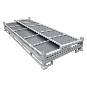 Heavy Duty Kích Thước Lớn Hộp Lưu Trữ Stackable Hộp Lưu Trữ Kim Loại Container Thích Hợp Cho Lift Toàn Bộ Cửa Hàng - Product Image 6