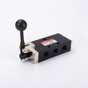 Vanne de commande directionnelle manuelle à réinitialisation automatique Shannes SH402 pour l'eau, vanne pneumatique manuelle - Product Image 2