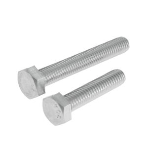 สลักเกลียวหกเหลี่ยมมาตรฐาน DIN M6 M8 M10 Din933 สแตนเลสเกรด A2/A4 ผิวเรียบ สำหรับอุตสาหกรรม - Product Image 4