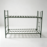 Lits superposés modernes en métal pour adultes, taille personnalisée, double sur grand lit, assemblage facile, revêtement thermolaqué, pour appartement et école