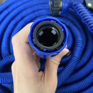 Pipe 75ft/100ft/150ft/200ft Expandable Hosepipe Strongest Double <b>Latex</b> <b>Inner</b> <b>Tube</b> with 7 Function Water Spray Nozzle - Product Image 4