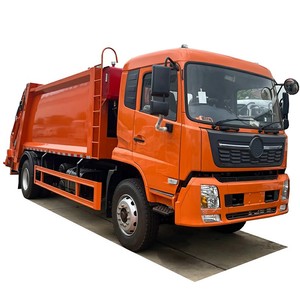 Camion compacteur de déchets de 15 m³, petit camion de compression de déchets, véhicule de collecte de déchets - Product Image 3