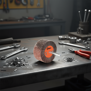 Ttake Abrasive Cloth Flap <b>Wheel</b> 40x25 Mm 6 Mm Shank For <b>Grinding</b> And Polishing - Product Image 3