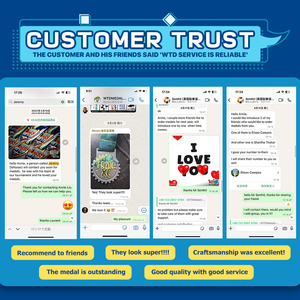 Huy chương vô địch cử tạ Nga 3D mạ vàng chất lượng cao, sản xuất tại nhà máy, hợp kim kẽm, dành cho thi đấu thể thao, cử tạ - Product Image 3