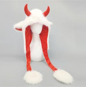 H0006 độc đáo Halloween yak sừng Shape mũ nón Đảng trang trí thiết lập cho influencers và live streaming - Product Image 6