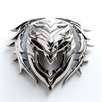 Badge de voiture auto-adhésif de luxe en ABS, étanche, logo 3D chromé, autocollant pour calandre avant, accessoires de voiture arrière, personnalisation automobile