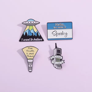 Брошь с фонариком «НЛО» - Product Image 2