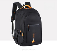 Sac d'ordinateur classique en polyester Oxford imperméable et durable de 15,6 pouces, pour les voyages, l'université, l'école, les étudiants, unisexe, extérieur, affaires, ordinateur portable