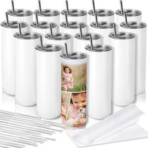 <span class=keywords><strong>Los</strong></span> productos más vendidos 2024 <span class=keywords><strong>vasos</strong></span> de acero inoxidable aislados taza térmica blanca vaso de sublimación 20 Oz - Product Image 1