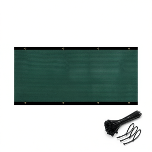 Malla de Privacidad Verde Oscuro para Cercas, Panel Exterior de 4x210 Pies para Jardín, Balcón, Patio y Obras de Construcción con Bridas Incluidas - Product Image 1