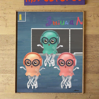 ROXGOCT BL307174 Pieuvre Danseuse Électrique Amusante, Simulation Magique Vie Marine, Jouet Éducatif Unisexe en Plastique, Animaux Électroniques