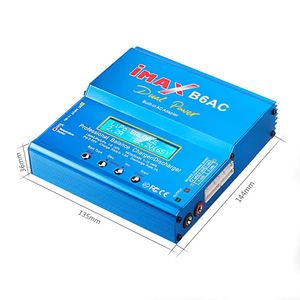 Pengisi Daya RC IMAX B6AC 80W 6A 2-6S Balance Digital LCD Screen Li-ion LiFe Nimh Nicd Discharger Baterai Lipo - Product Image 6