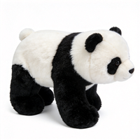 Nouvelle conception de peluche panda personnalisée, jouet en peluche animal miniature populaire, adorable peluche panda personnalisée