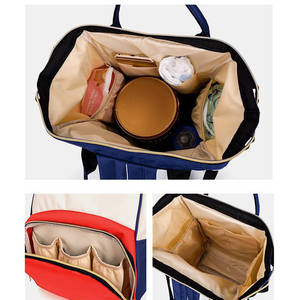 2022 gros multifonctionnel grande taille sacs à dos portable léger bébé <span class=keywords><strong>momie</strong></span> sac à dos enfant en bas âge articles bébé sac à couches - Product Image 6