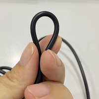 Câble audio stéréo mâle 3,5 mm avec contrôle du volume, longueur 3 pieds, conducteur en cuivre pur sans oxygène à 99,99 % pour ordinateur et haut-parleurs de voiture (PVC)
