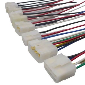 定制镀锡铜导体电气线束适配器 JST XH Sh 连接器 1.25/1.5/2.0/2.54mm 间距扁平电脑电子连接器 - Product Image 1