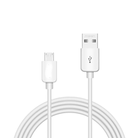 Cable usb clásico para android y iphone, micro usb original, color blanco y negro, gran oferta, precio barato