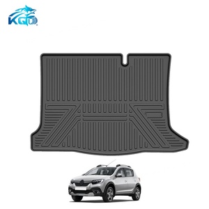 Alfombrilla de Maletero de TPE para Automóvil, Alfombrilla para Piso de Automóvil con Volante a la Izquierda para Renault SANDERO-STEPWAY 2016-2026 - Product Image 2