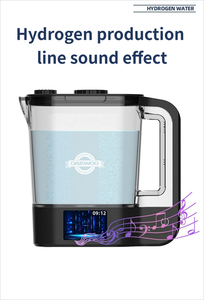 Botella de Agua de Hidrógeno Recargable USB de 2L, Tecnología SPE PEM, Rica en Hidrógeno, Iones Negativos, Portátil, para Viajes, Salud - Product Image 2