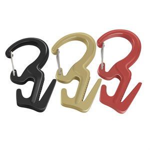 Gancho de Resorte Tipo D de Aleación de Aluminio 12x5.5mm para Escalada, Capacidad de Carga 60kg - Product Image 1