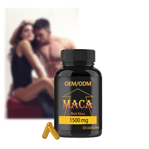 OEM ODM Maca Organik Alami 30 Kapsul Kapsul Akar Maca Kapsul Ekstrak Maca Suplemen Peningkat Energi dan Vitalitas - Product Image 1