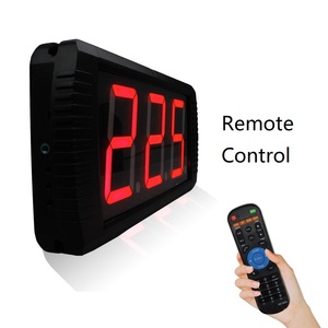 Có thể chỉnh sửa 4 inch chữ số đếm hàng đợi truy cập dẫn hiển thị 999 ngày người đếm ngược countup hẹn giờ với điều khiển từ xa - Product Image 5