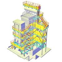 Centre de Recherche en Structure Métallique Préfabriquée Personnalisée, Bâtiment de Laboratoire, Installation d'Essais Multi-étages, Construction Industrielle