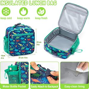 Lonchera Infantil con Compartimentos para Recién Nacidos, con Contenedor Aislado de Plástico, Apta para Calentar y a Prueba de Fugas, Portátil - Product Image 5