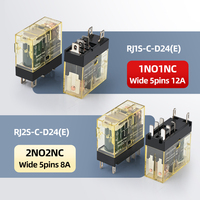 Module de relais intermédiaire d'automatisation industrielle ENMG RJ1S/RJ2S Amplificateur de sortie PLC 24VDC avec contrôle à 8/16 canaux