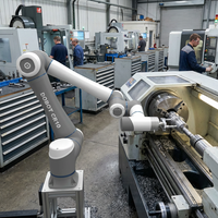 Bras robotique collaboratif TEPKOBOT DOBOT CR10 Cobot, charge utile 10 kg, portée 1300 mm, 6 axes, robot industriel, bras de tondage pour machine CNC