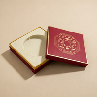 Scatola di Carta Personalizzabile di Lusso per Mooncake con Laminazione Opaca per il Festival di Metà Autunno