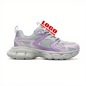 Scarpe da ginnastica da <span class=keywords><strong>donna</strong></span> di moda estiva personalizzate con plateau rosa blu scarpe da corsa per camminare in primavera - Product Image 2