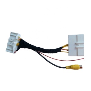 40Pins Tự Động Đảo Ngược Bộ Chuyển Đổi Máy Ảnh Dây Khai Thác RCA Cáp Cho Nissan Sylphy X-Trail Altima Tiida Bluebird Qashqai - Product Image 1