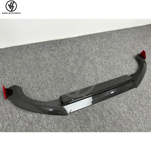 Kit carrosserie en carbone sec style R pour pare-chocs avant W463A, compatible avec Mercedes-Benz Classe G G Wagon W463A et W464 G63. - Product Image 4